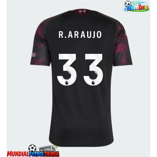 Camiseta Liverpool Ronald Araujo #33 Tercera Equipación Replica 2026-27 mangas cortas